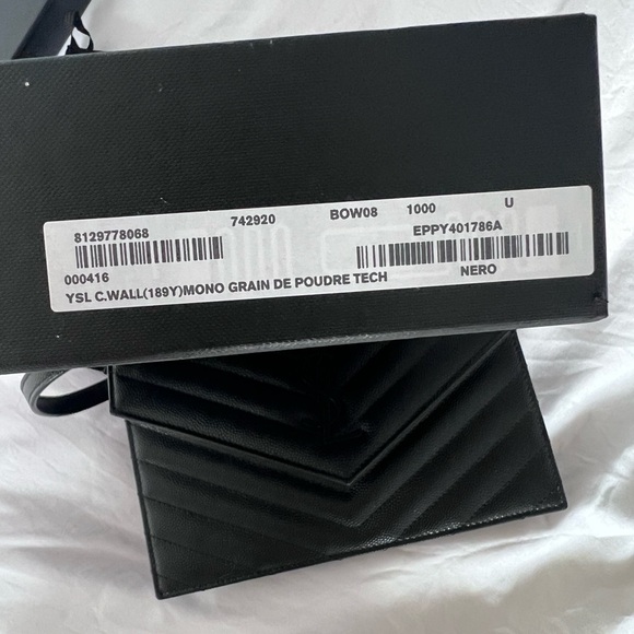 YSL Black Quilted Crossbody Bag - Picture 6 of 7